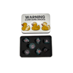 Duck Dice Set, Dice with Ducks Inside, Cute DnD Dice, Novelty RPG Gift, Animal Themed Dice