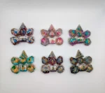 Dinosaur Dice Set, TTRPG Starter Set, Dice with Dinosaurs Inside, DM Gift UK