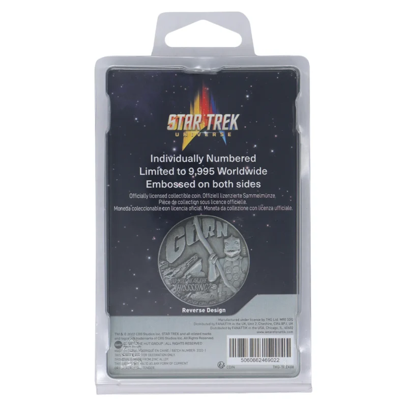 star trek collectible coin