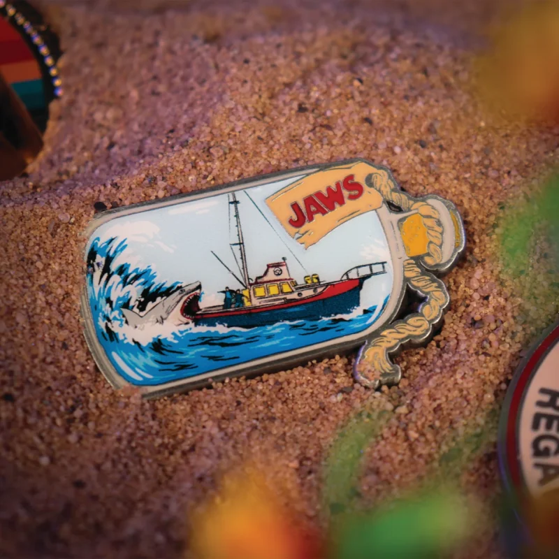 jaws limited edition pin badge