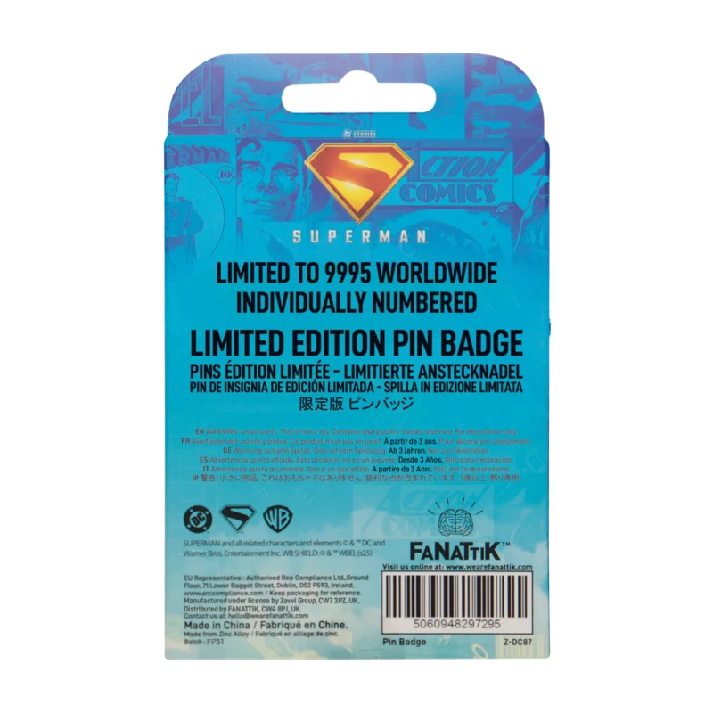 superman pin