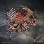 Diablo IV Helltide Chest Box,Diablo collectible,Gaming dice storage box,Officially licensed Diablo merchandise