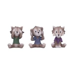 Three Wise Werewolves figurines