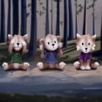Three Wise Werewolves figurines,Nemesis Now collectible,Hear no evil see no evil speak no evil statue,Werewolf collectible set,Gothic or fantasy werewolf decor