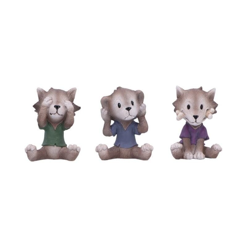 Three Wise Werewolves figurines