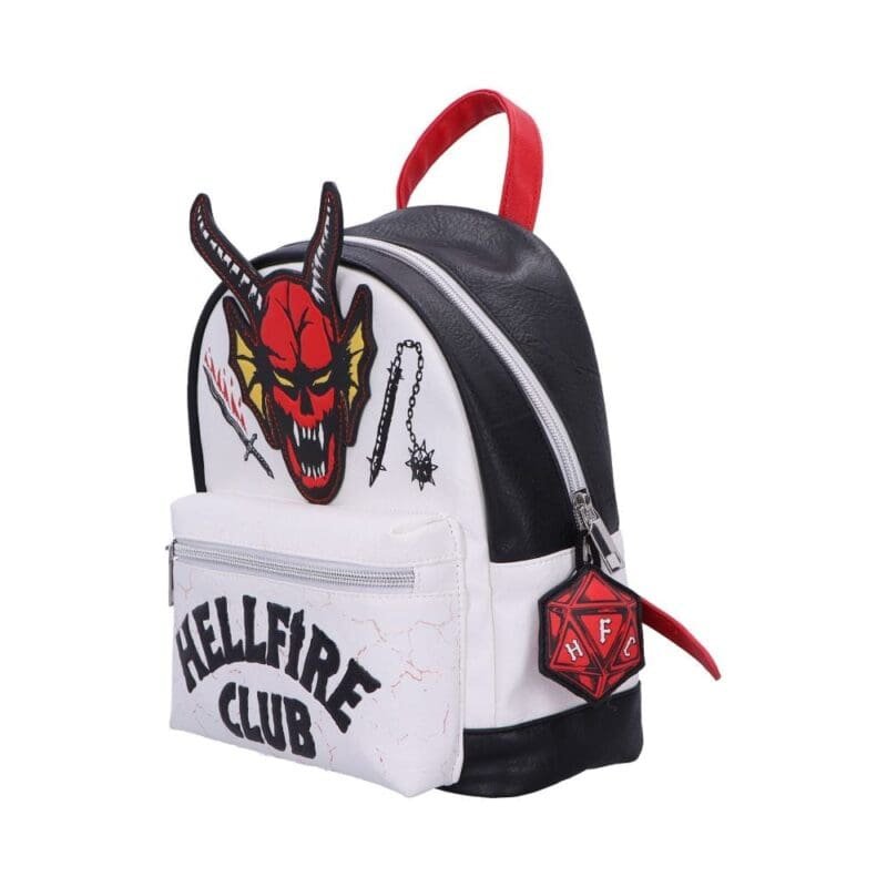 Stranger Things Hellfire Club Backpack,Official Stranger Things Merch,Hellfire Club School Bag,Eddie Munson Cosplay,Hawkins High Rucksack