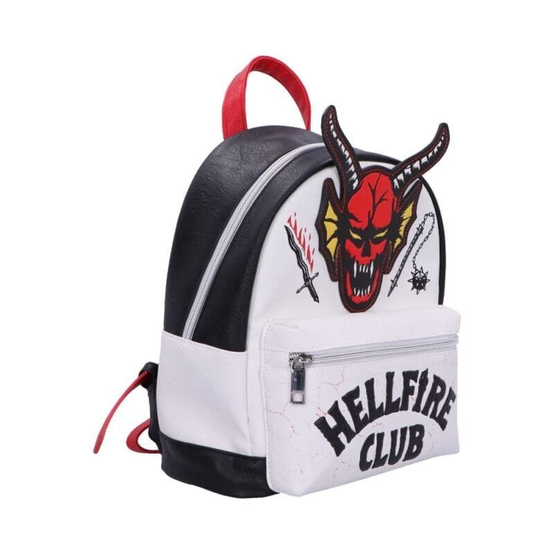 Stranger Things Hellfire Club Backpack,Official Stranger Things Merch,Hellfire Club School Bag,Eddie Munson Cosplay,Hawkins High Rucksack