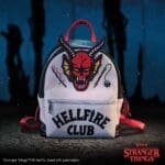 Stranger Things Hellfire Club Backpack,Official Stranger Things Merch,Hellfire Club School Bag,Eddie Munson Cosplay,Hawkins High Rucksack