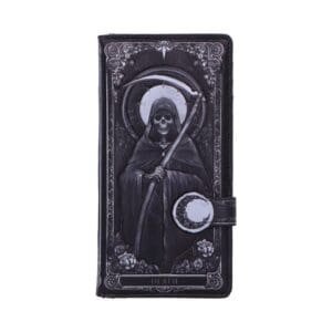 Skeleton Tarot Embossed Purse