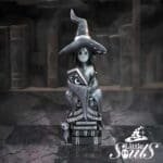 Little Souls Shine Figurine,Gothic Home Decor,Cute Witch Collectible,Mystical Fantasy Statue,Witchcraft Themed Gift
