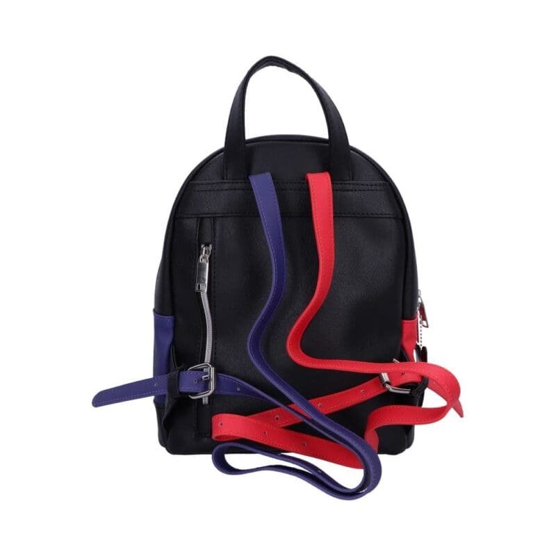 Stranger Things Backpack,Eddie Munson Merchandise,Upside Down School Bag,Official Netflix Rucksack,Demobat Zip Accessory
