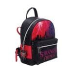 b7320c25-3.jpg Stranger Things Backpack,Eddie Munson Merchandise,Upside Down School Bag,Official Netflix Rucksack,Demobat Zip Accessory