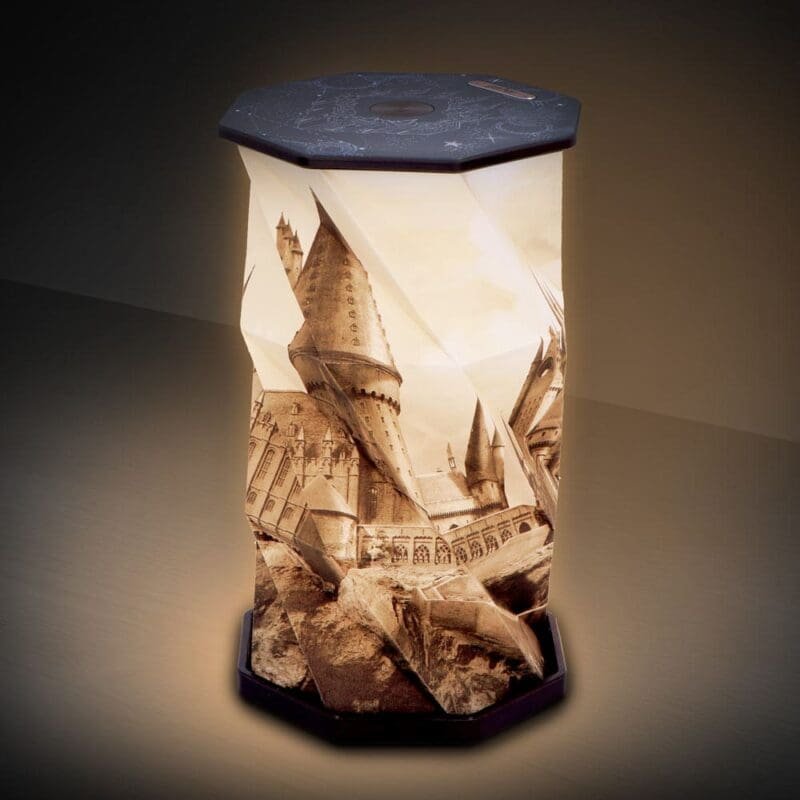 Harry Potter Hogwarts Castle Foldable Lamp,Harry Potter Foldable Lamp,PopGlow Harry Potter Lamp,USB-C Rechargeable Lamp,Harry Potter Home Décor Lamp