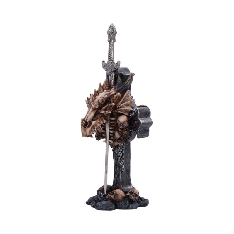 Dragon Letter Opener,Fantasy Desk Accessory,Gothic Office Decor,Medieval Sword Collectible,Dragon Figurine Gift