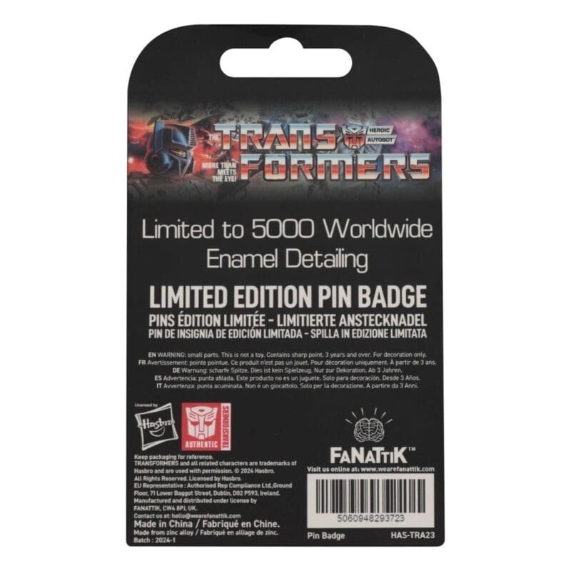 transformers pins