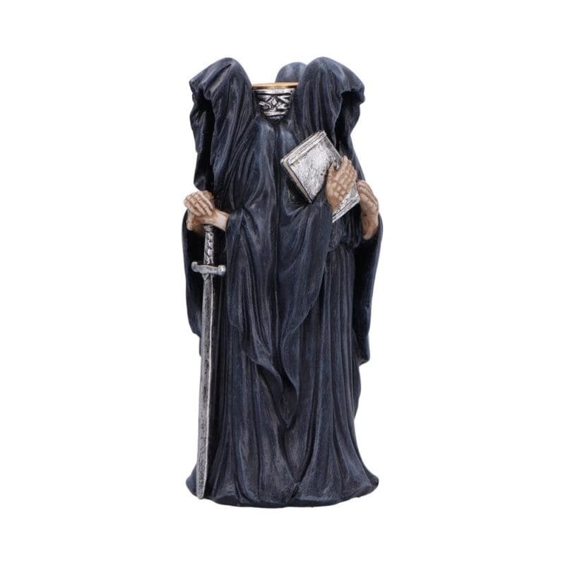 Gothic Candle Holder,Dark Fantasy Decor,Occult Home Decor,Nemesis Now Collectible,Taper Candle Holder