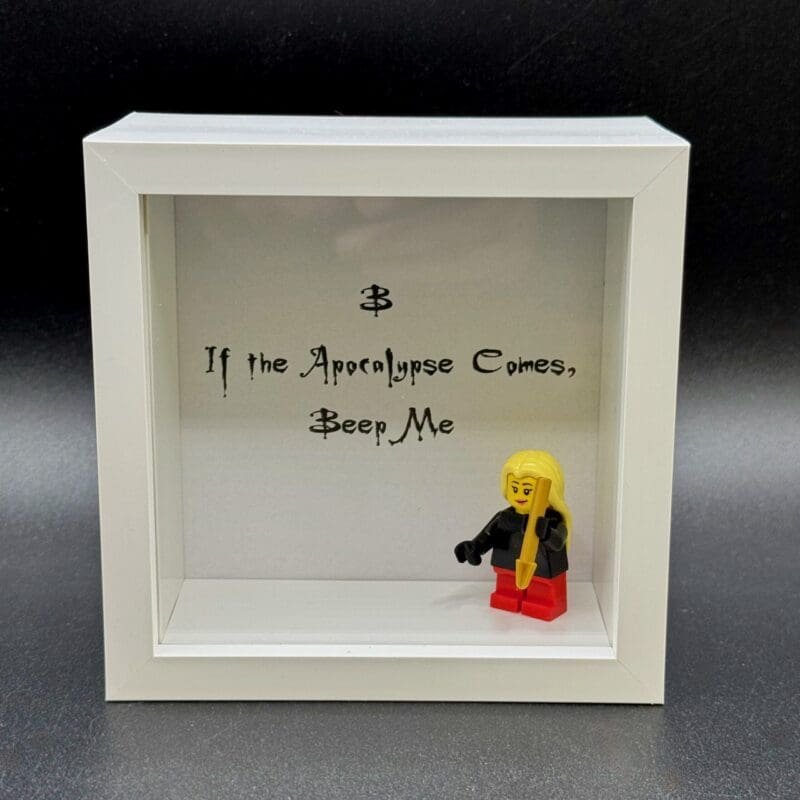 Buffy the Vampire Slayer Minifigure Display Frame