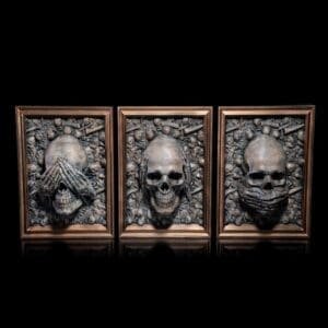 Three Wise Skulls