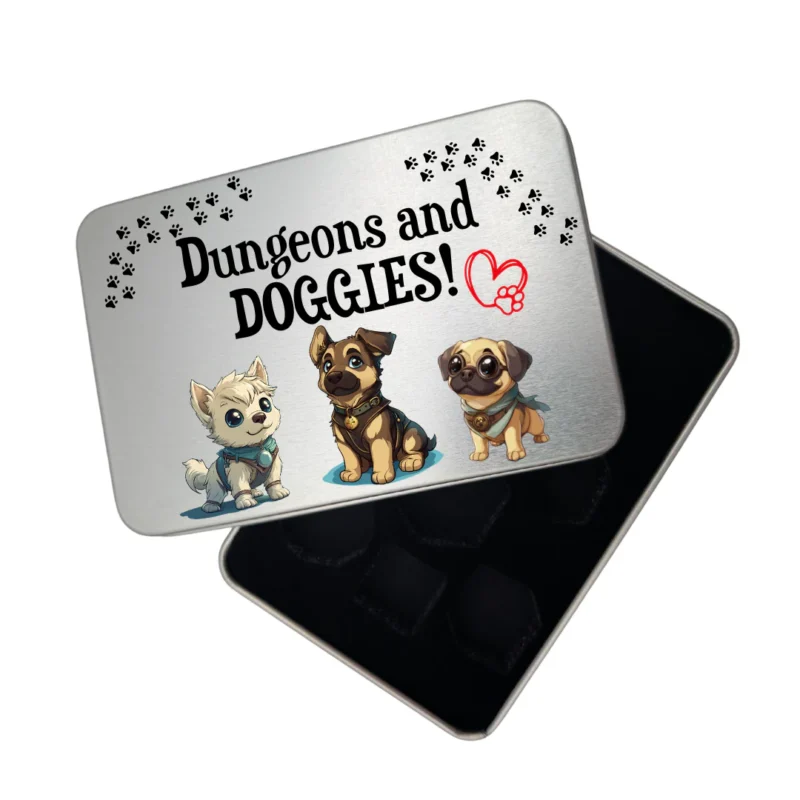 doggiestin.png Dog Themed D&D Dice Set
