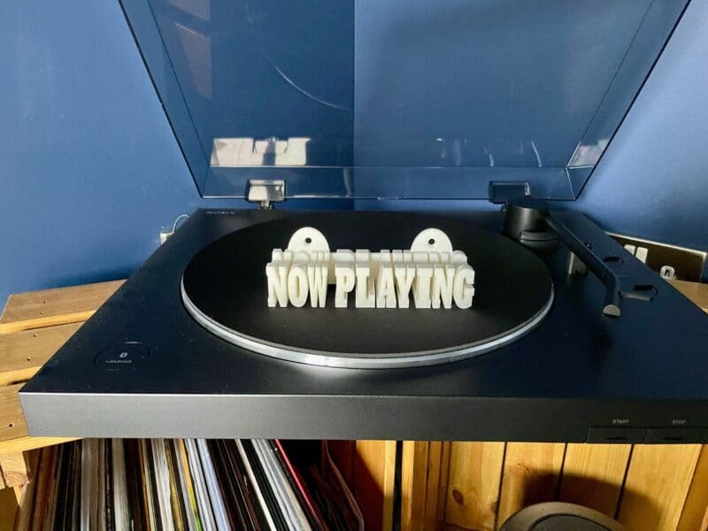 Now Playing Vinyl Record Shelf,Vinyl Record Wall Mount,LP Display Stand,Album Cover Display,Record Holder Wall