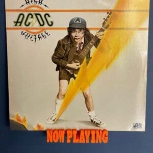 Now Playing Vinyl Record Shelf