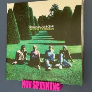 Now Spinning Vinyl Shelf