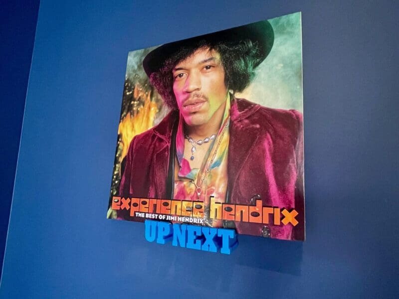 Vinyl Record Shelf,Up Next Vinyl Holder,Now Playing Display,Album Display Ledge,Record Collector Gift UK