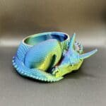 il_fullxfull.6247526708_r2za.jpg Dragon Bowl,Dragon Dice Holder,Dragon Yarn Bowl,Gothic Trinket Dish,Fantasy Key Bowl