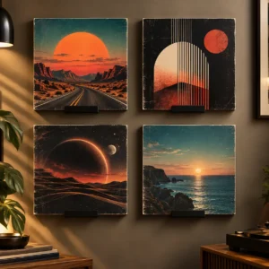 vinyl display shelf