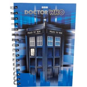 Doctor Who TARDIS A5 Notebook