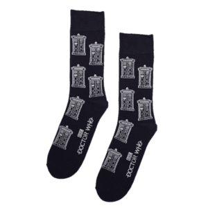 Doctor Who TARDIS Socks