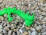 3D Printed Fidget Toy,Mythical Creature Decor,Articulated Chinese Dragon,Silk PLA Dragon,Flexi Factory Imperial Dragon,Articulated Dragon