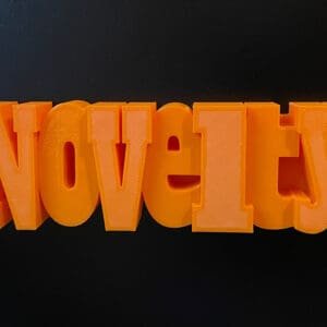 Personalised giant fridge magnet