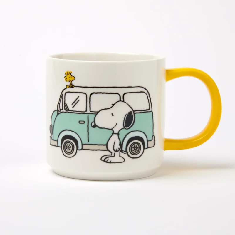 MA1779-1.jpg Peanuts Snoopy Happy Camper Mug