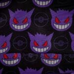 Loungefly Gengar Mini Backpack,Pokemon Mini Backpack,Gengar Glow in the Dark,Faux Leather Backpack,Official Loungefly Pokemon