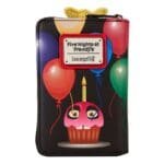 Five Nights at Freddy's Loungefly Zip Around Wallet, FNAF Wallet, Loungefly Faux Leather, Five Nights at Freddy's Merchandise, Chica Cosplay Wallet
