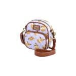 x_lf-pmtb0134_a Loungefly Eevee Crossbody Bag,Pokemon Passport Bag,Loungefly Eevee Violett,Official Pokémon Merchandise,Nylon Crossbody Purse