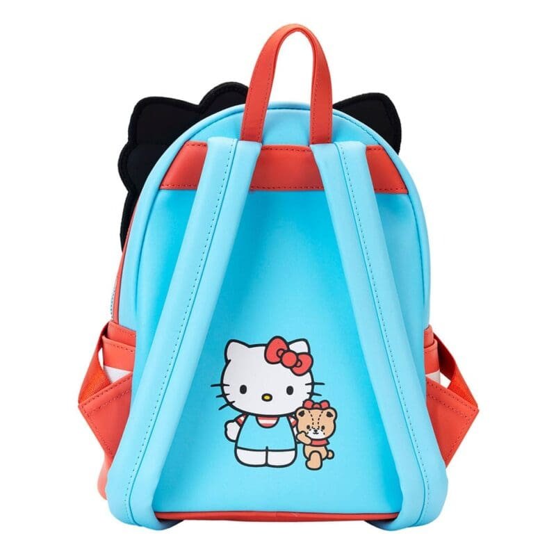 Loungefly Hello Kitty Mini Backpack,Sanrio Mini Backpack,Hello Kitty and Bear Backpack,Loungefly Collector,Cute Character Backpack
