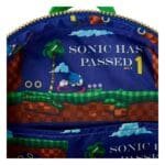 x_lf-sgabk0011_d Loungefly Sonic the Hedgehog Mini Backpack,Sega Classic Cosplay,Vegan Leather Bag,GeekCore Gaming Accessory,Collectible Plush Backpack