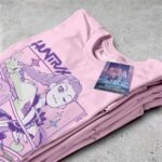 161841 K-Pop Demon Hunters,HUNTRIX,Official Merch,K-pop T-Shirt,Graphic Tee