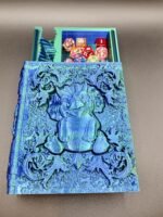 Spellbook Dice Box,Dungeons and Dragons Accessory,Dice Tower,TTRPG Dice Storage,DnD Dice Vault