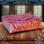 il_fullxfull.7384563482_szsi.jpg Mimic Spellbook Dice Box,D&D Accessory,TTRPG Dice Vault,Dice Storage Tome,D&D Gift