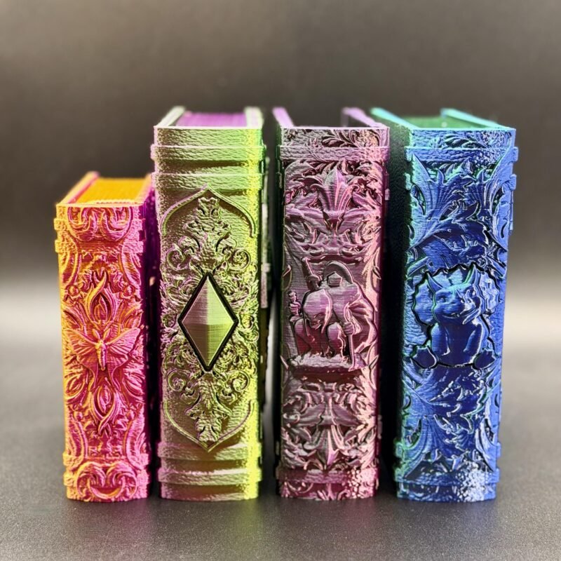 Mimic Spellbook Dice Box,D&D Accessory,TTRPG Dice Vault,Dice Storage Tome,D&D Gift