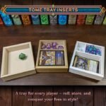 il_fullxfull.7429284053_bdtn.jpg Mimic Spellbook Dice Box,D&D Accessory,TTRPG Dice Vault,Dice Storage Tome,D&D Gift