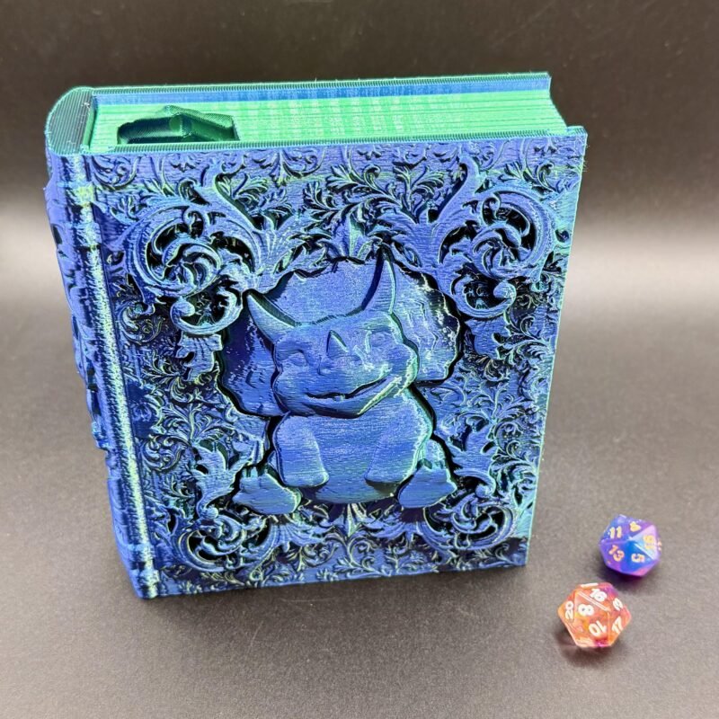 Spellbook Dice Box,Dungeons and Dragons Accessory,Dice Tower,TTRPG Dice Storage,DnD Dice Vault