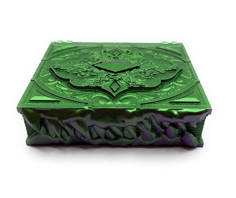 Mimic Spellbook Dice Box,D&D Accessory,TTRPG Dice Vault,Dice Storage Tome,D&D Gift