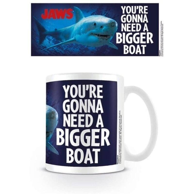 Jaws movie mug,Jaws merchandise,Film memorabilia mug,Movie gift mug