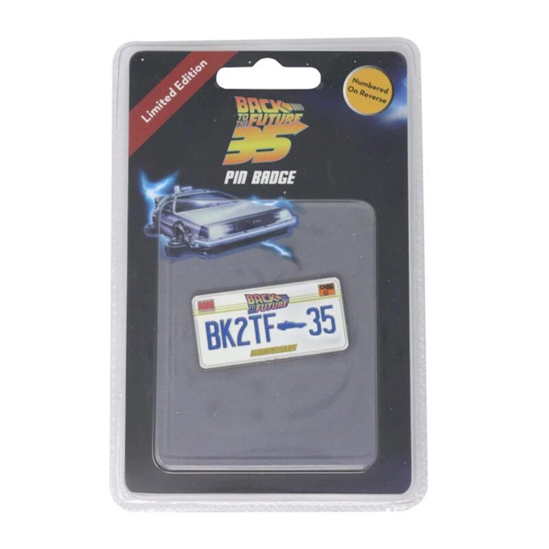 Back To The Future 35th Anniversary pin badge