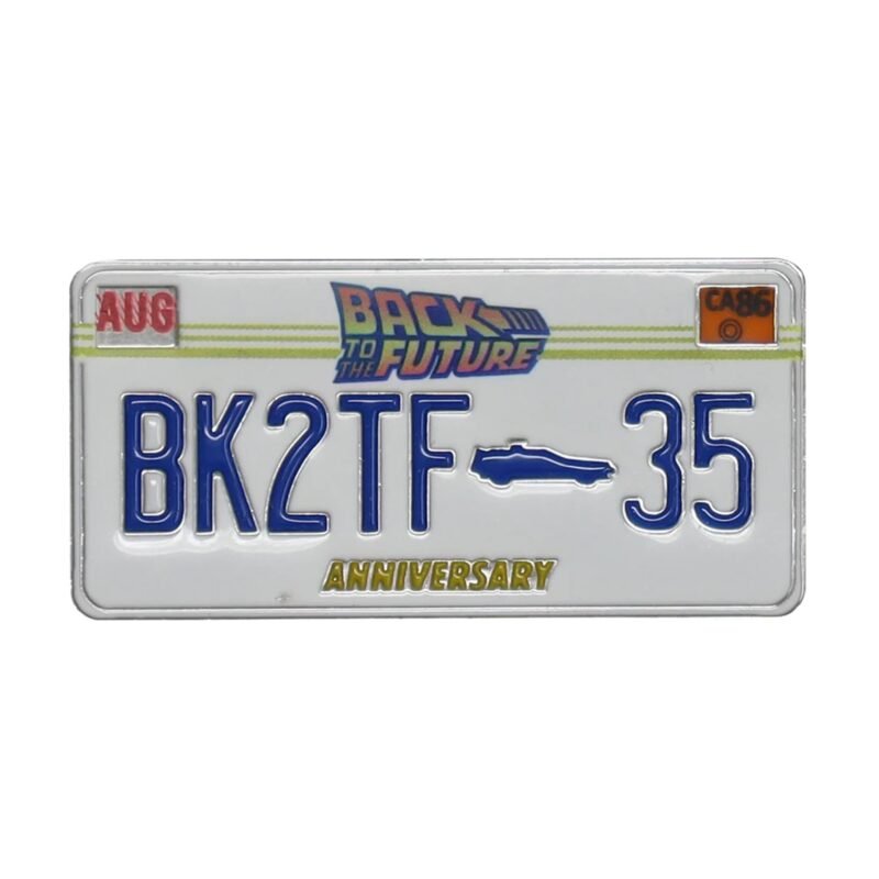 Back To The Future 35th Anniversary pin badge