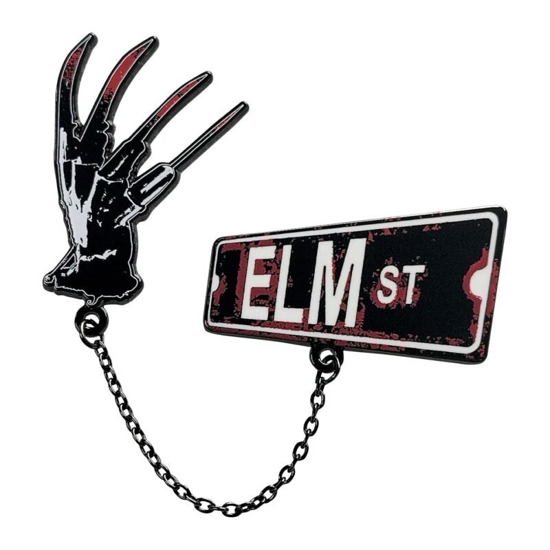 61S3ikmiF7L.jpg Freddy Krueger pin badge